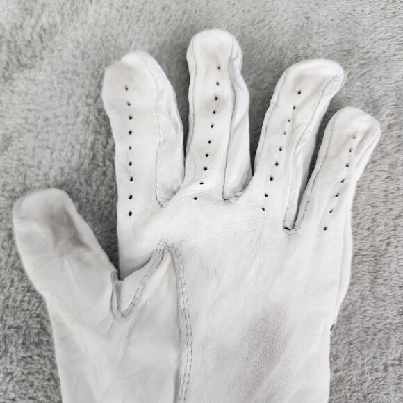 FootJoy StaSof White Leather Golf Glove Left Hand Size M - Picture 7 of 10